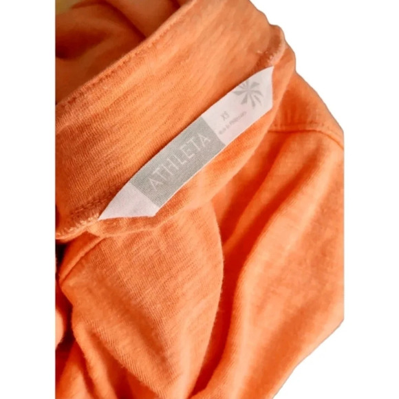 Athleta Long Sleeve Melon Tunic Top Modal Blend Size XS - Picture 7 of 8